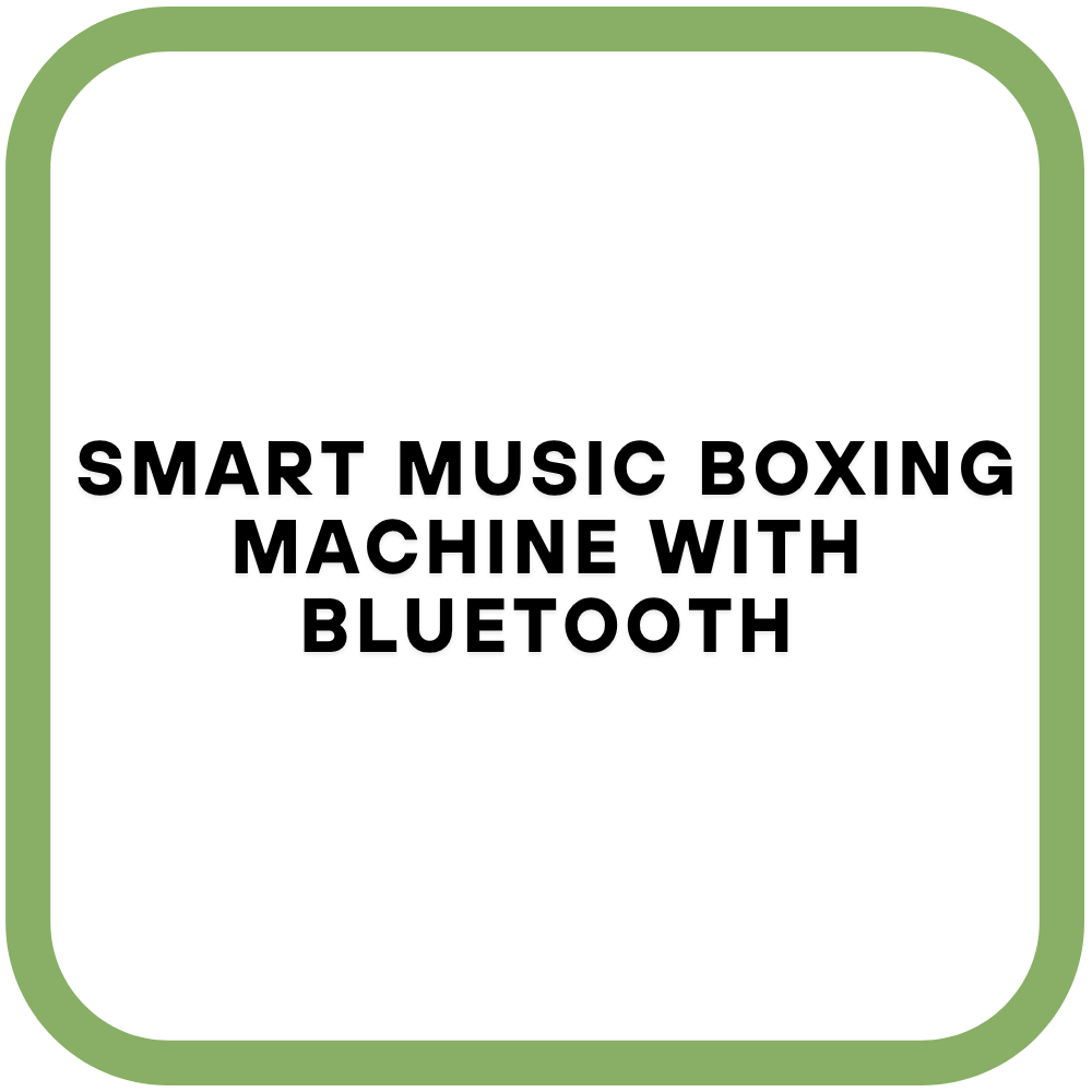 Smart Music Boxing Machine with Bluetooth