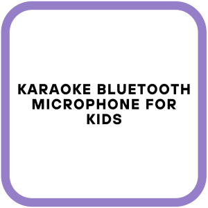 Karaoke Bluetooth Microphone For Kids