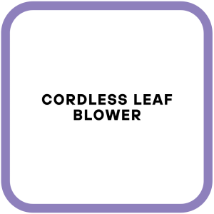 Cordless Leaf Blower