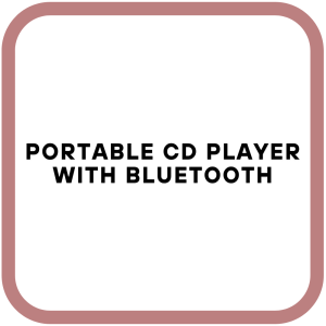 Portable CD Player with Bluetooth