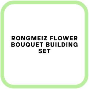 Rongmeiz Flower Bouquet Building Set