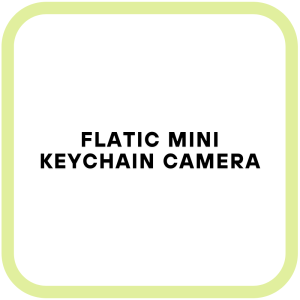 FLATIC Mini Keychain Camera