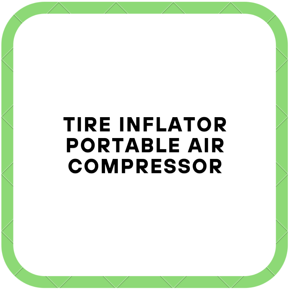 Tire Inflator Portable Air Compressor