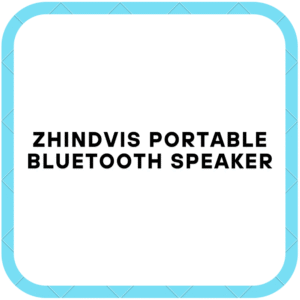 ZHINDVIS Portable Bluetooth Speaker