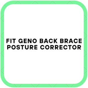 Fit Geno Back Brace Posture Corrector
