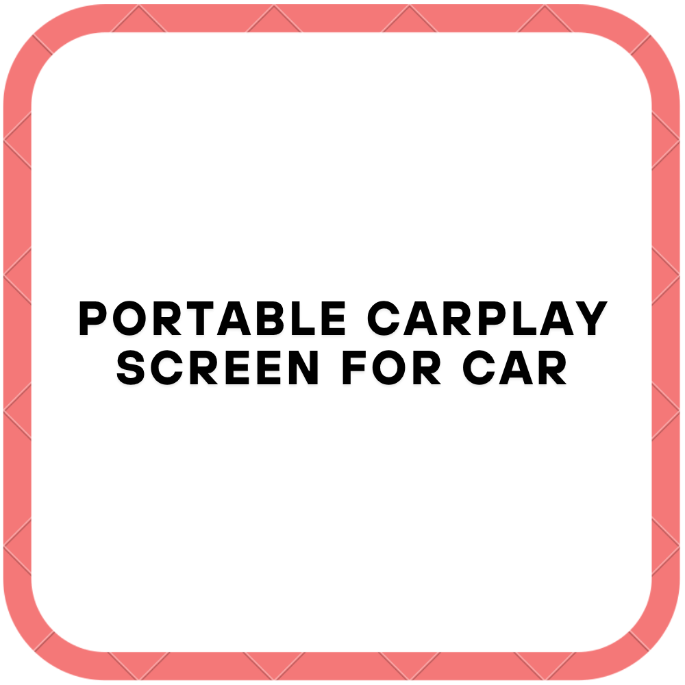 Portable Carplay Screen for Car