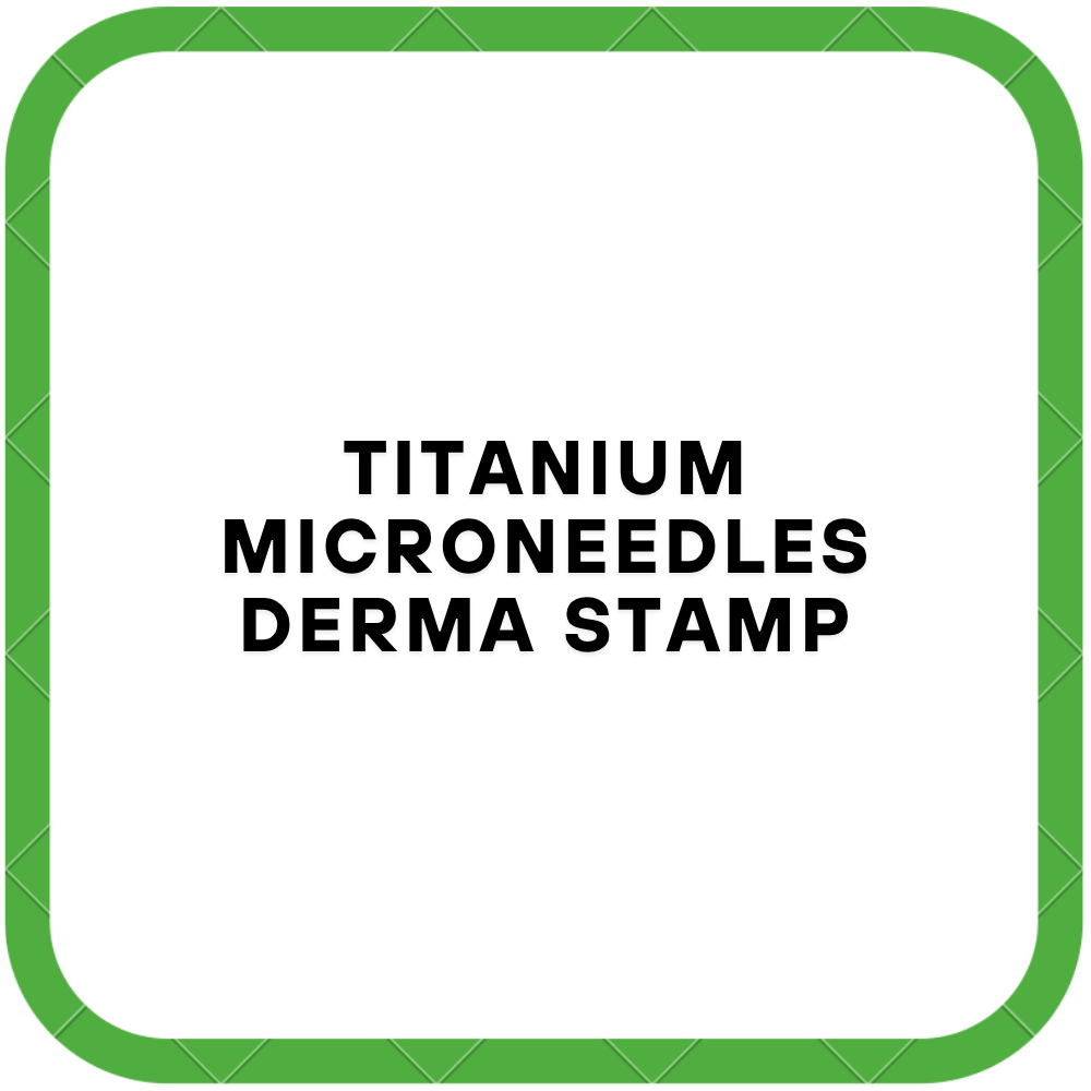Titanium Microneedles Derma Stamp
