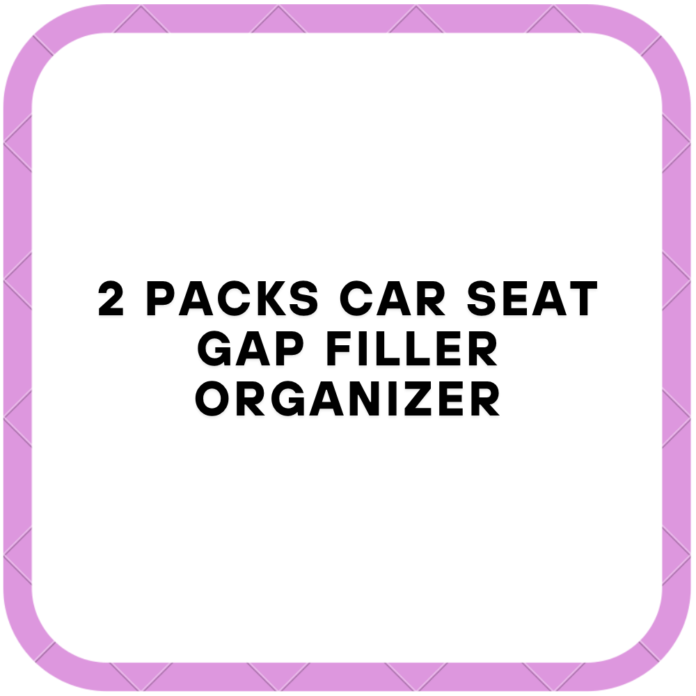 2 Packs Car Seat Gap Filler Organizer
