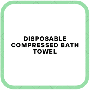 Disposable Compressed Bath Towel