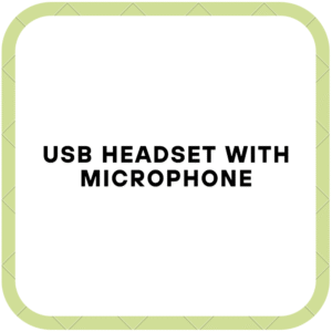 Usb Headset With Microphone