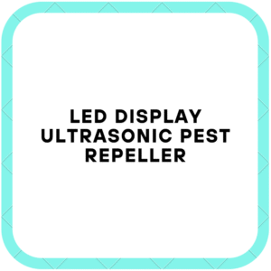 LED Display Ultrasonic Pest Repeller