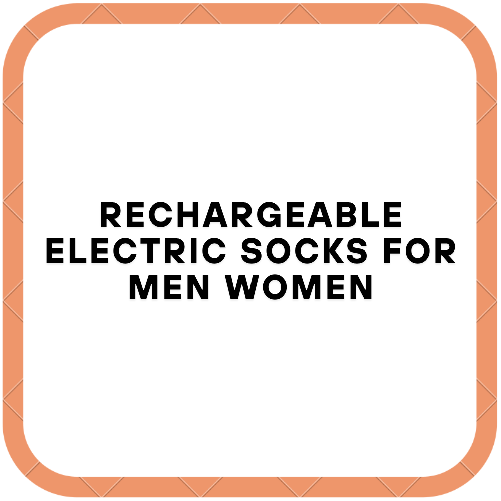 Rechargeable Electric Socks for Men Women