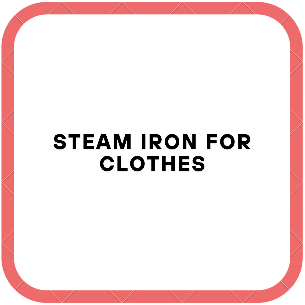 Steam Iron for Clothes
