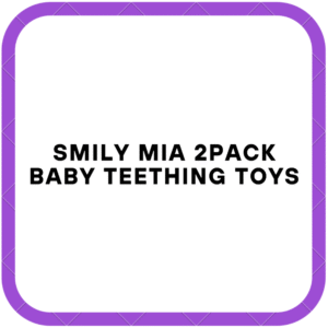 Smily Mia 2pack Baby Teething Toys