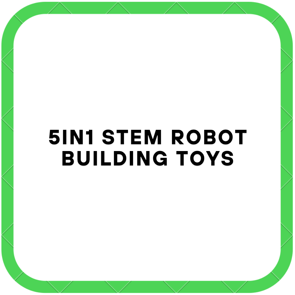 5in1 STEM Robot Building Toys