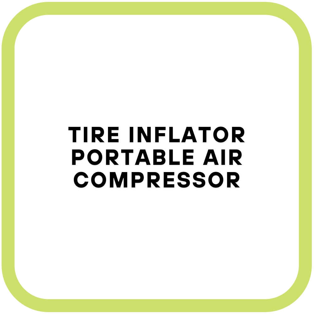 Tire Inflator Portable Air Compressor