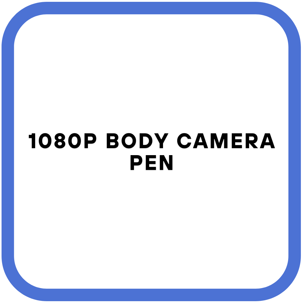 1080P Body Camera Pen