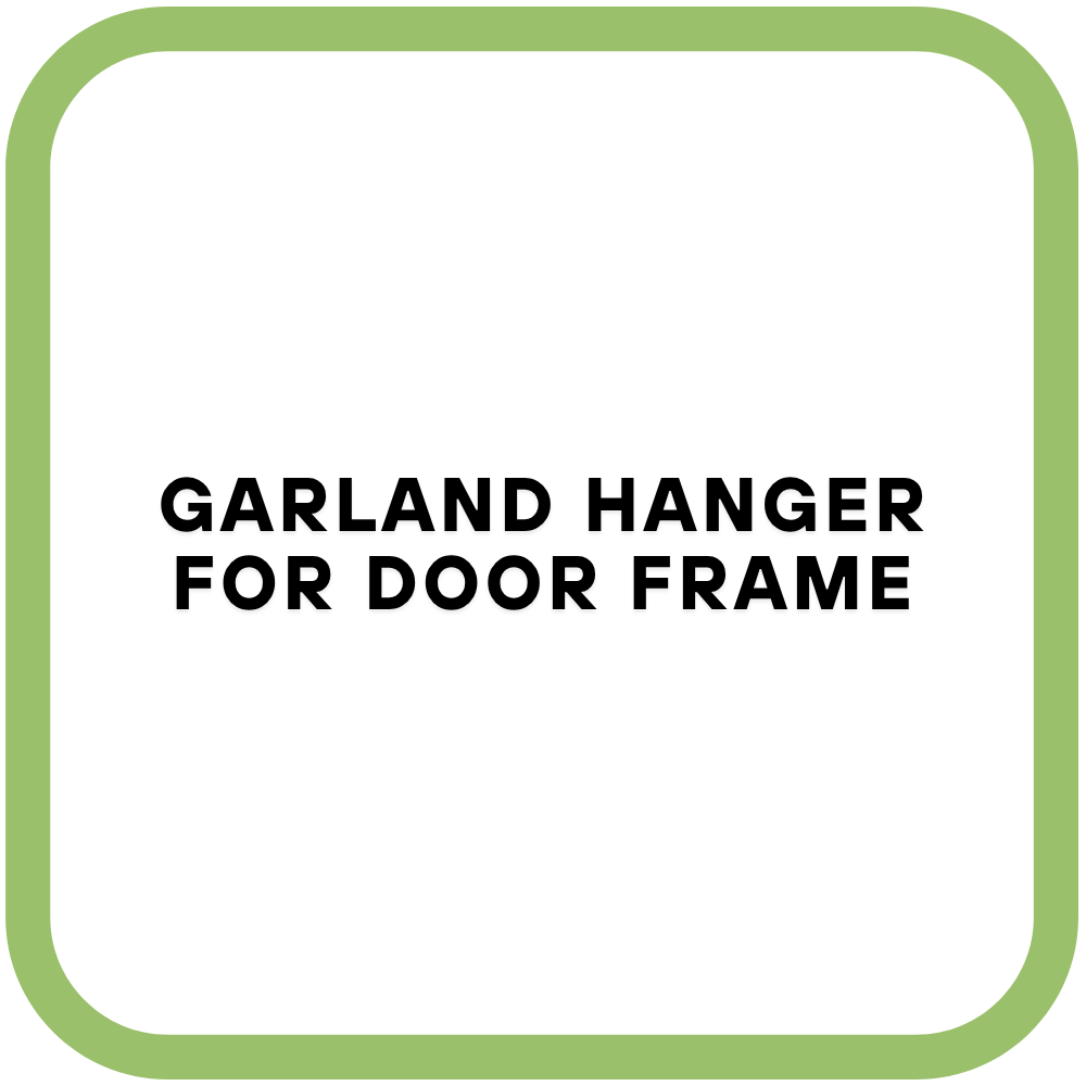 Garland Hanger for Door Frame