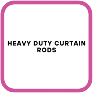 Heavy Duty Curtain Rods