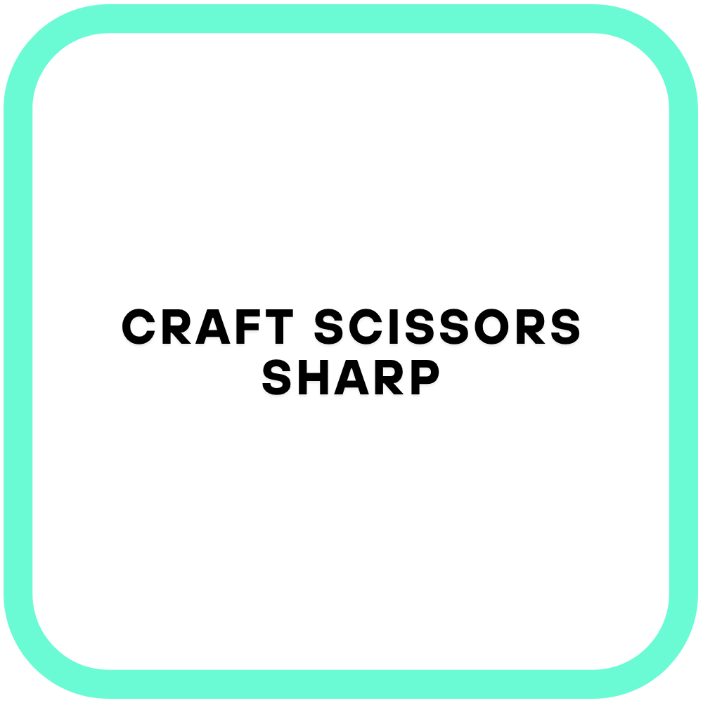 Craft Scissors Sharp