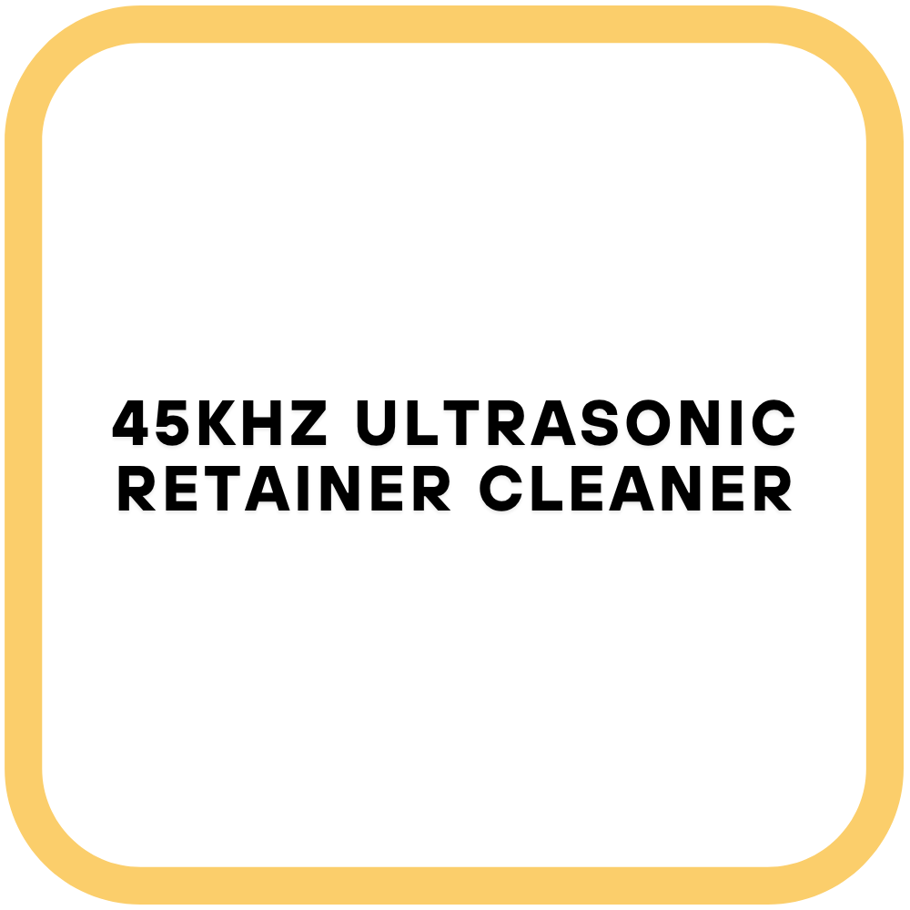 45kHz Ultrasonic Retainer Cleaner