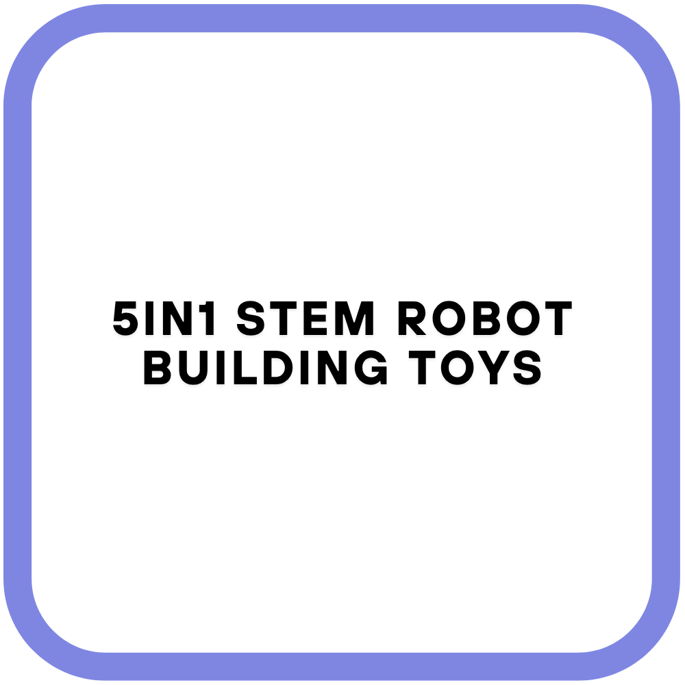 5in1 STEM Robot Building Toys