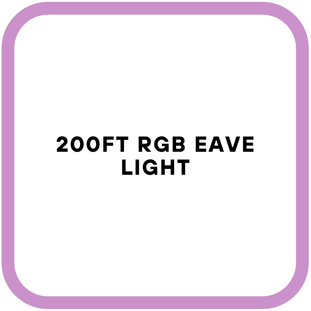 200FT RGB Eave Light