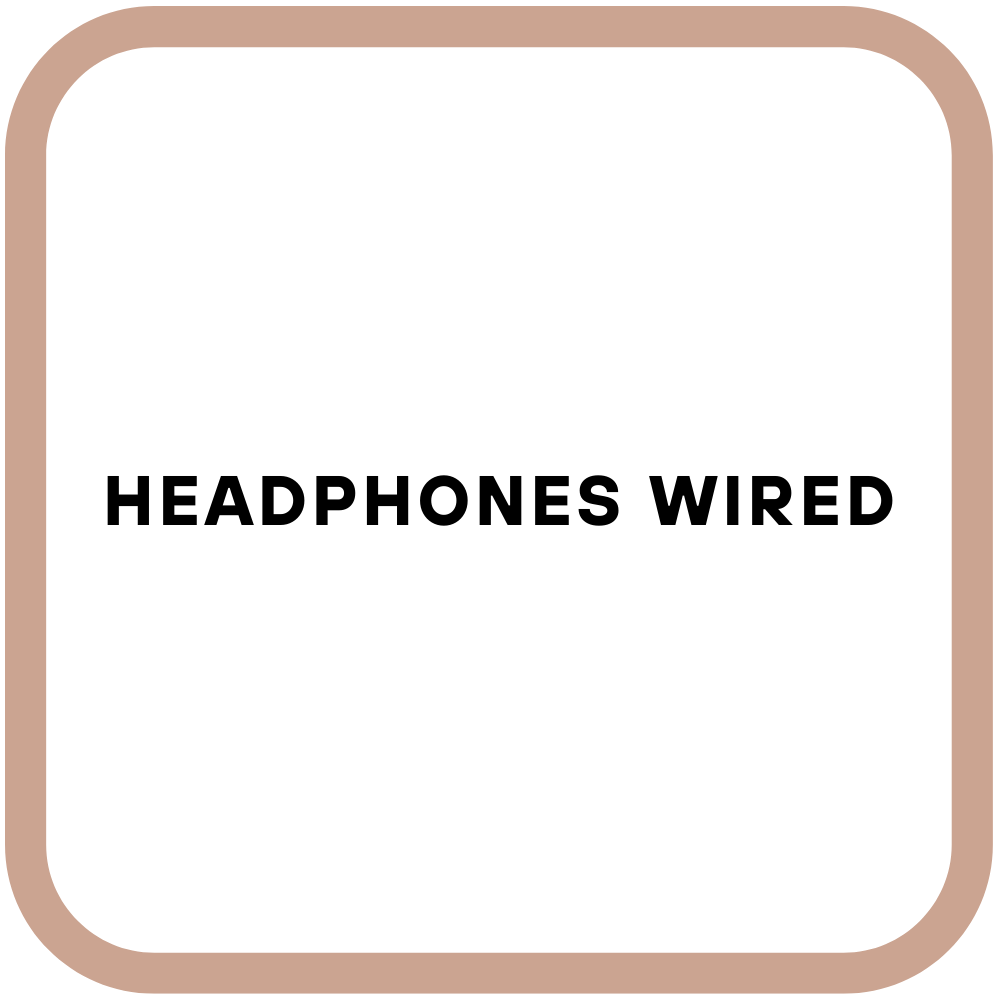 Headphones Wired