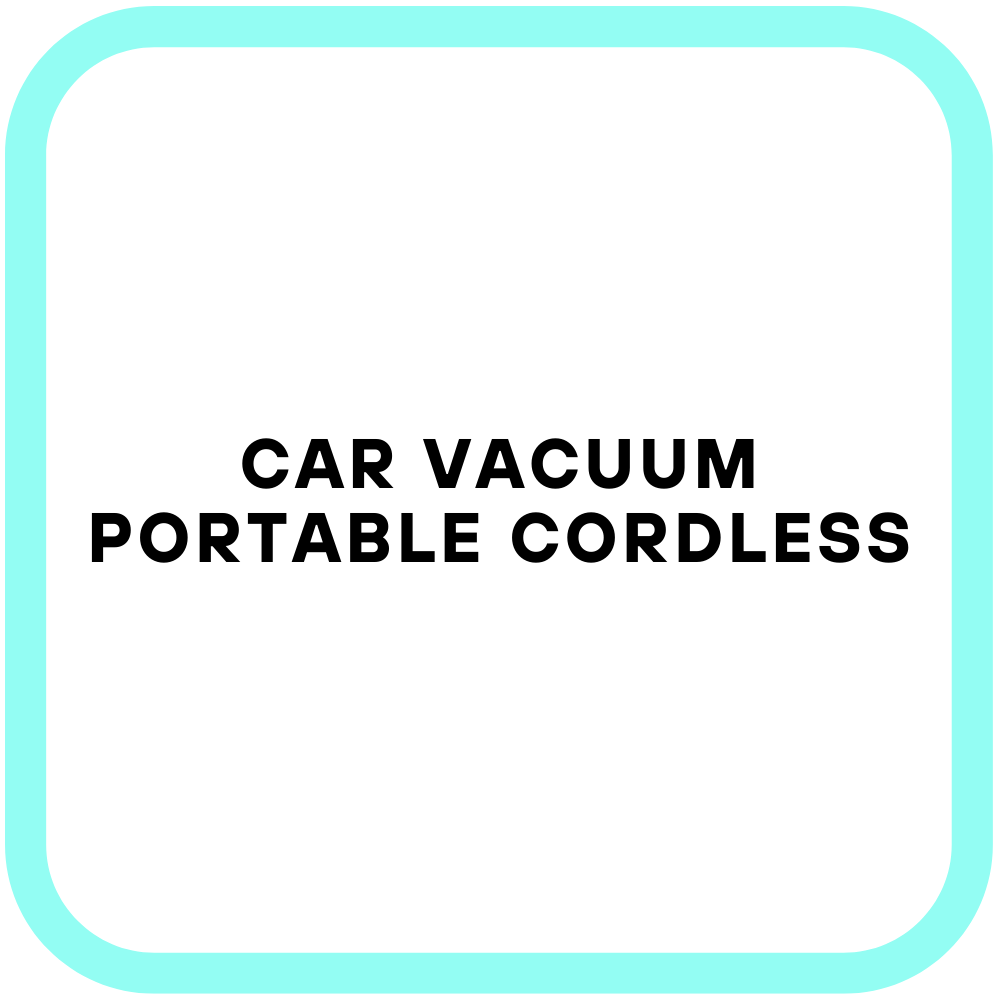 Car Vacuum Portable Cordless