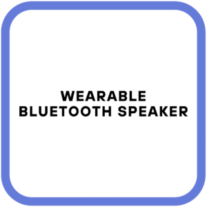 Wearable Bluetooth Speaker