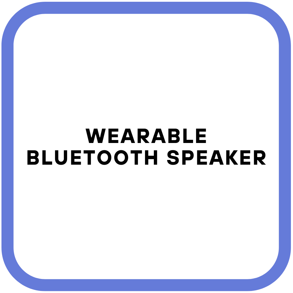 Wearable Bluetooth Speaker