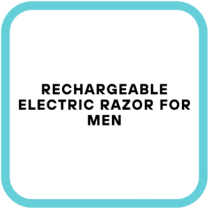 Rechargeable Electric Razor for Men