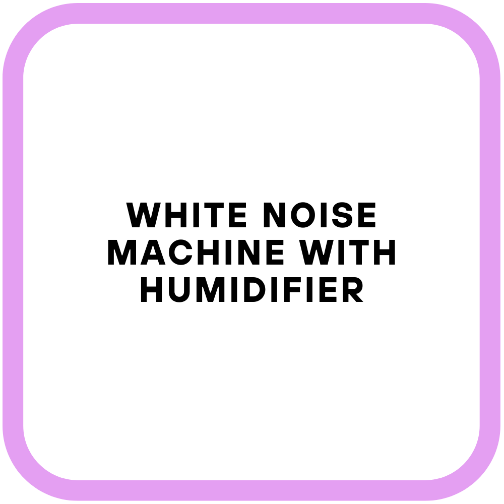 White Noise Machine with Humidifier