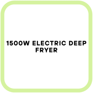 1500W Electric Deep Fryer