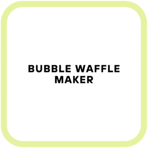 Bubble Waffle Maker
