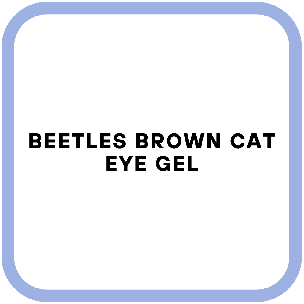 Beetles Brown Cat Eye Gel