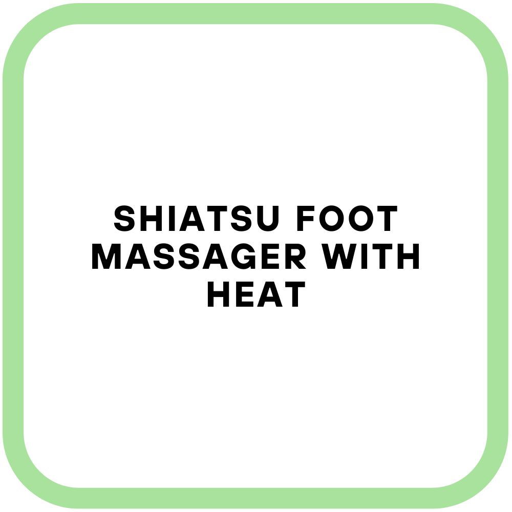 Shiatsu Foot Massager with Heat