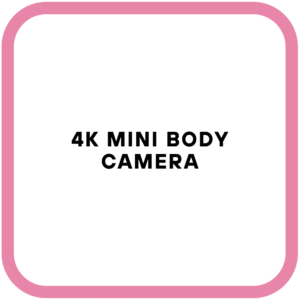 4K Mini Body Camera