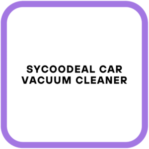 Sycoodeal Car Vacuum Cleaner