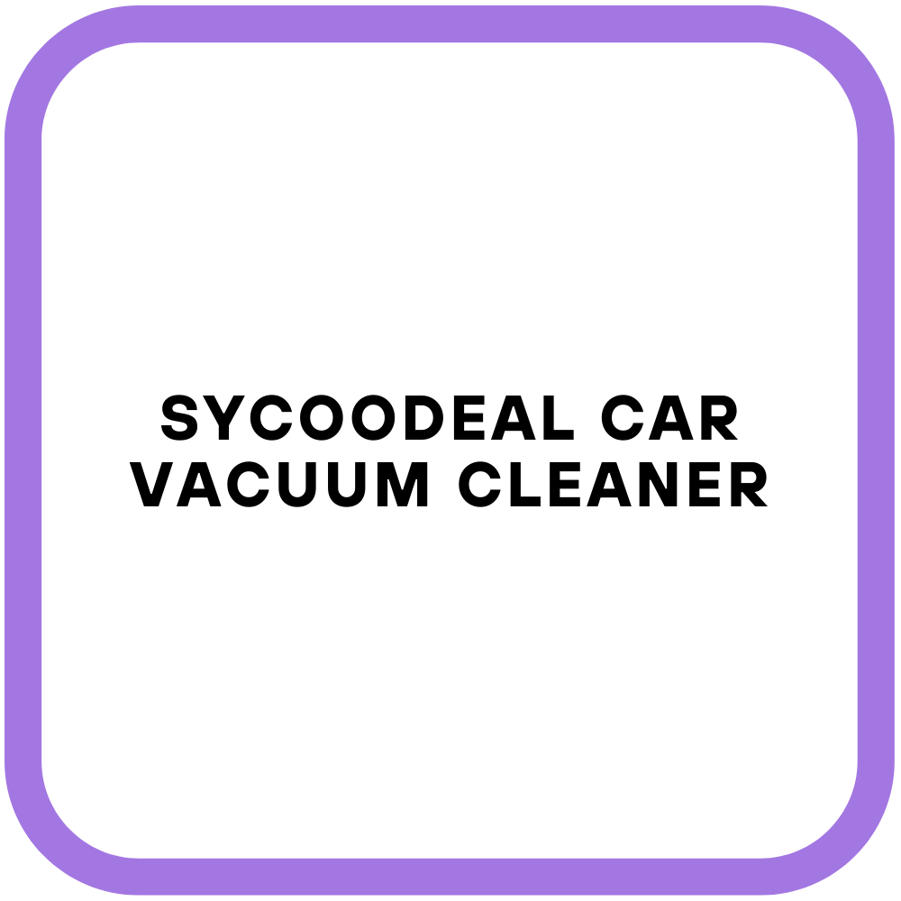 Sycoodeal Car Vacuum Cleaner