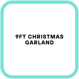 9FT Christmas Garland