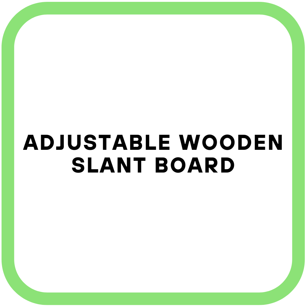 Adjustable Wooden Slant Board