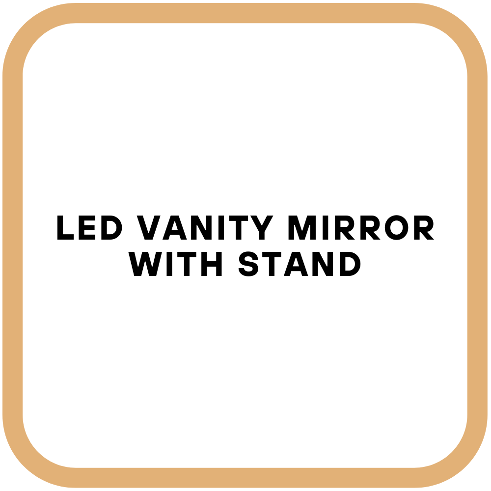 LED Vanity Mirror with Stand