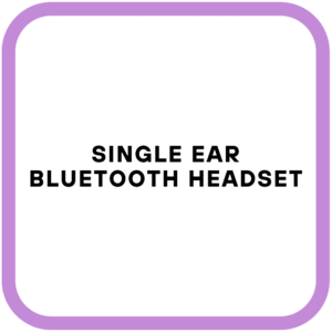 Single Ear Bluetooth Headset