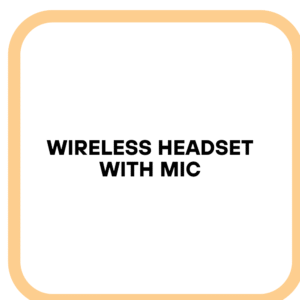 Wireless Headset with Mic