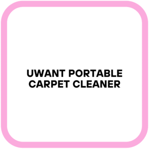 uwant Portable Carpet Cleaner