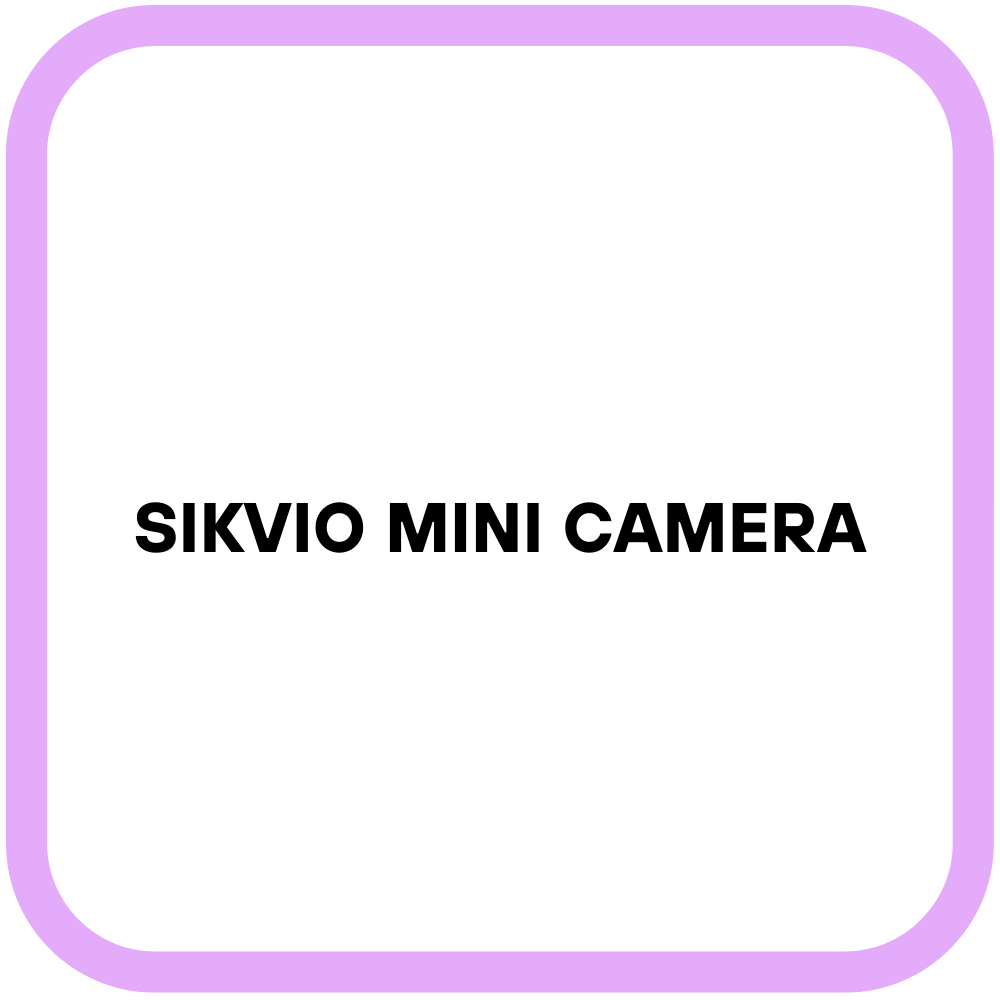 SIKVIO Mini Camera