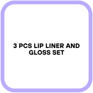 3 Pcs Lip Liner and Gloss Set