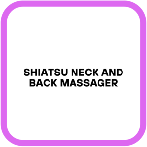 Shiatsu Neck and Back Massager