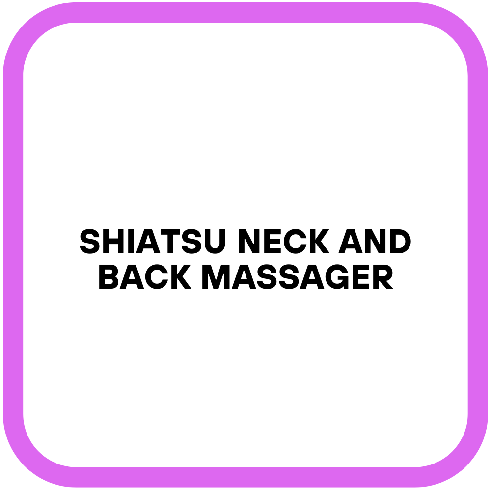 Shiatsu Neck and Back Massager